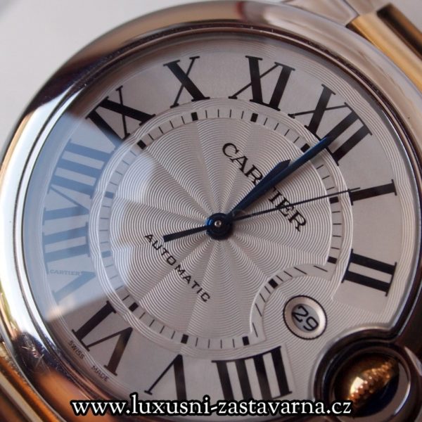 Cartier Ballon Bleu Stainless Steel and Gold