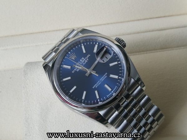 Rolex Datejust  Blue Dial 36mm